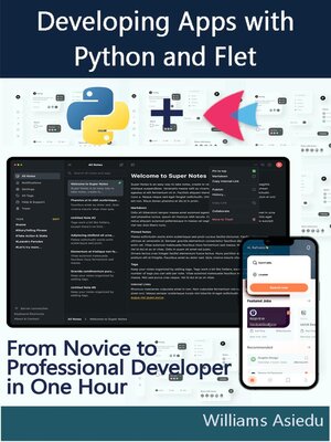 cover image of Developing Apps with Python and Flet
